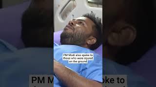 Indian PM visits British lone survivor of Air India crash in hospital