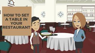 How to set a table in your restaurant | Hoteltutor.com