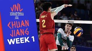 China at its best: Chuan Jiang with 20 Points made vs. Germany | Volleyball Nations League 2019