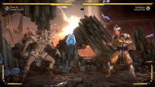 Shang Tsung 74% dmg Slide KB Combo: Kollector setup - MK 11