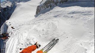 Skiing the Most Iconic Ski Run in the World; Vallee Blanche, Chamonix, France