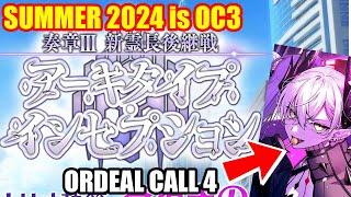 Summer 2024 is Ordeal Call Chapter 3