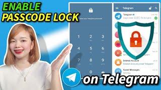 PAANO I-ACTIVATE ANG PASSCODE LOCK SA TELEGRAM | Riencyll Cabile