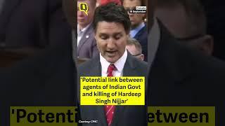 'Potential Link Between Agents Indian Govt and Killing of Hardeep Singh Nijjar': Canadian PM Trudeau