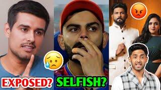 Dhruv Rathee EXPOSED? | Virat Kohli SELFISH?, Abhi and Niyu HATE, Thugesh, Slayy Point, Elvish |