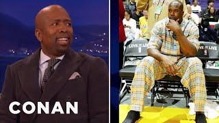 Kenny Smith Almost Killed Shaq | CONAN on TBS