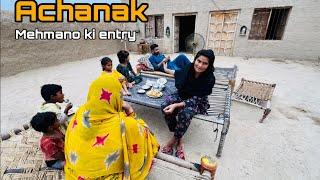 Aaj Khana Bahot Mushkil Se Banaya Achanak Mehmano Ki entry