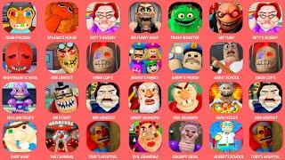 ROBLOX:SPLANKI'S HOUSE RUN,EVIL GRANDMA,EVIL GRANDPA,BARRY'S PRIOSN,ALBERT'S SCHOOL RUN,EPIC SCHOOL