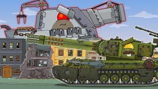 The Whaler vs the Royal Assault Tiger - Cartoons about tanks