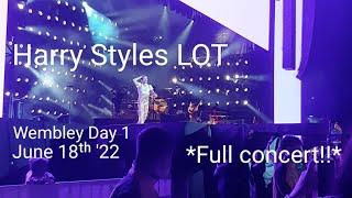  Harry Styles Love On Tour  full concert @ Wembley Stadium Day 1 - June 18ᵗʰ 2022 #harrystyles