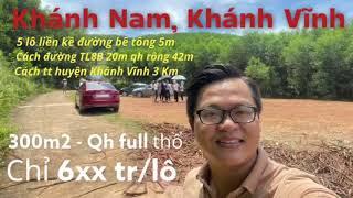 Đất nền giá đầu tư tại KHÁNH NAM, KHÁNH VĨNH, TỈNH KHÁNH HOÀ