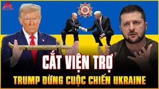 CÁCH DUY NHẤT dừng cuộc chiến Nga Ukraine: TRUMP sẵn sàng CẮT VIỆN TRỢ TIỀN, VŨ KHÍ cho Ukraine | AP