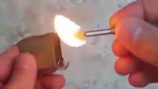 Emergency Hiking Survival Camping Fire Starter Flint Metal Match Lighter matchbox