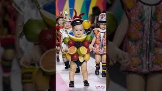 Baby fashion showfashion kids️fruits outfit for kids #babyfashion  #aibaby #babyfashionista