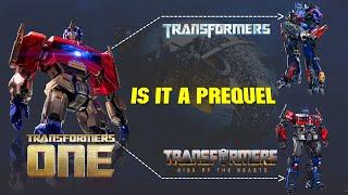 Is Transformers One a Prequel to the Live Action Movies?