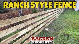 FENCE Build Around New Build Property | FENCING