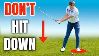 The Silly Reason Why 90% Of Golfers Can't Strike Their Irons