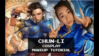 Chun-Li Cosplay Makeup  LAZYPANDAH