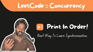 LeetCode Concurrency | Print In Order