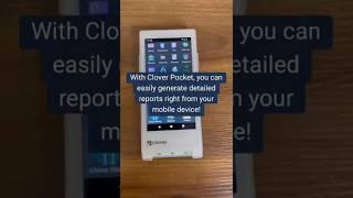  How to Generate Detailed Reports with Clover Pocket! Mobile Payments | Clover Pocket | Mobile POS