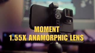 Moment 1.55x Anamorphic lens | iPhone 14 Pro Cinematic