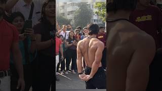 Public reaction #rizwanlifestyle #girlsrection #publicreaction #trending #bodybuilder