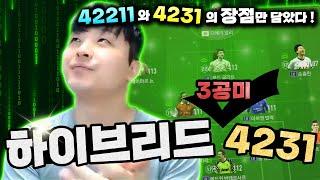 [키보드]하이브리드 4231포메이션(3공미+42211) 완벽 운영법!피파4 한승엽 FIFA ONLINE4