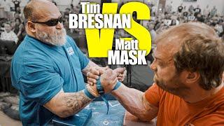 PAL USA Vendetta Armwrestling Supermatch - Tim BRESNAN vs. Matt MASK | USA vs CANADA