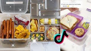 back to school lunch ideas tiktok compilation 