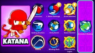 We gave the Ninja Monkey a SWORD in BTD 6!
