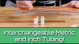 Interchangeable Metric and Inch OD Pneumatic Tubing - Scott Equipment Company Pro Tip