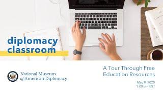 Diplomacy Classroom: A Tour Through Free Education Resources