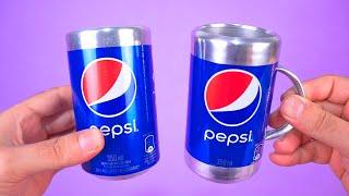 Make Amazing Cups Using Soda Cans and earn money