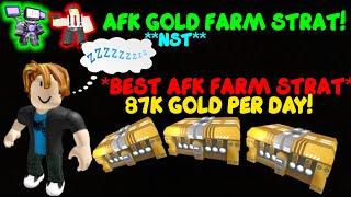 TDS AFK GOLD FARM STRAT, 87K GOLD PER DAY NO SPECIAL TOWERS (PIZZA PARTY) | Tower Defence Simulator