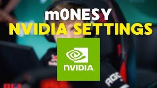 m0NESY shows the best NVIDIA settings for CS2!