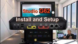 ️TechPART2️⃣of3️⃣ -Studio G62- Install and Setup