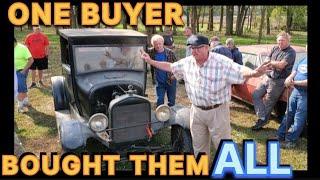 A Row of Rusty Gold | One Owner 1941 Cadillac + Chevy Nash and Mercury Indiana Auction