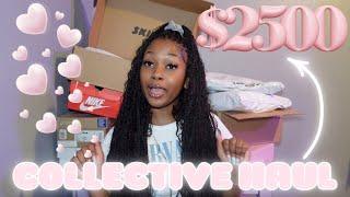 $2500 COLLECTIVE HAUL: SKIMS + WAYDAMIN + LULU + SNEAKERS + FASHION NOVA + PLT + BODY BY RT & MORE