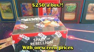 Star Wars Unlimited Box Opening - These are $250 a box?!