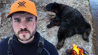 I Hunted a Giant Black Bear!