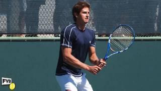 Igor Andreev Hitting in Slow Motion HD -- Indian Wells Pt. 01