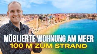 Möblierte Wohnung in Spanien am Meer mit 3 Schlafzimmern | Alegria immobilien