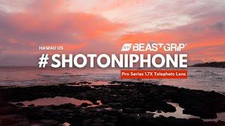 Shot on the iPhone 15 Pro with Beastgrip's 1.7x Telephoto Lens and Beastcam App in Apple Log. Hawaii