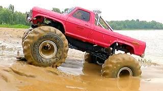 Remote Control MONSTER Truck MUD Racing