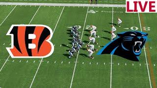  LIVE Cincinnati Bengals  vs Carolina Panthers/ NFL Season /NFL SEASON /Madden NFL