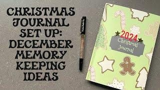 Christmas Journal Set Up | Christmas Memory Keeping | Creative Faith & Co.