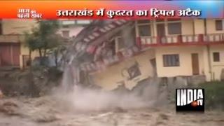 Rains, Flood, and Landslide in Uttarkashi, Kedarnath | Uttarakhand Flood Video