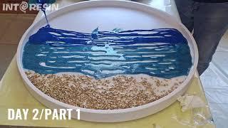 DIY Handmade Resin Ocean Table | Epoxy Resin Crafts | Resin Art