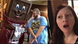 EMBARRASSING HUSBAND ANNOYS WIFE AT HERSHEYS CHOCOLATE WORLD