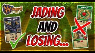 Wizard101: Max Storm PvP (160) 111% Resist JADE LOSES!